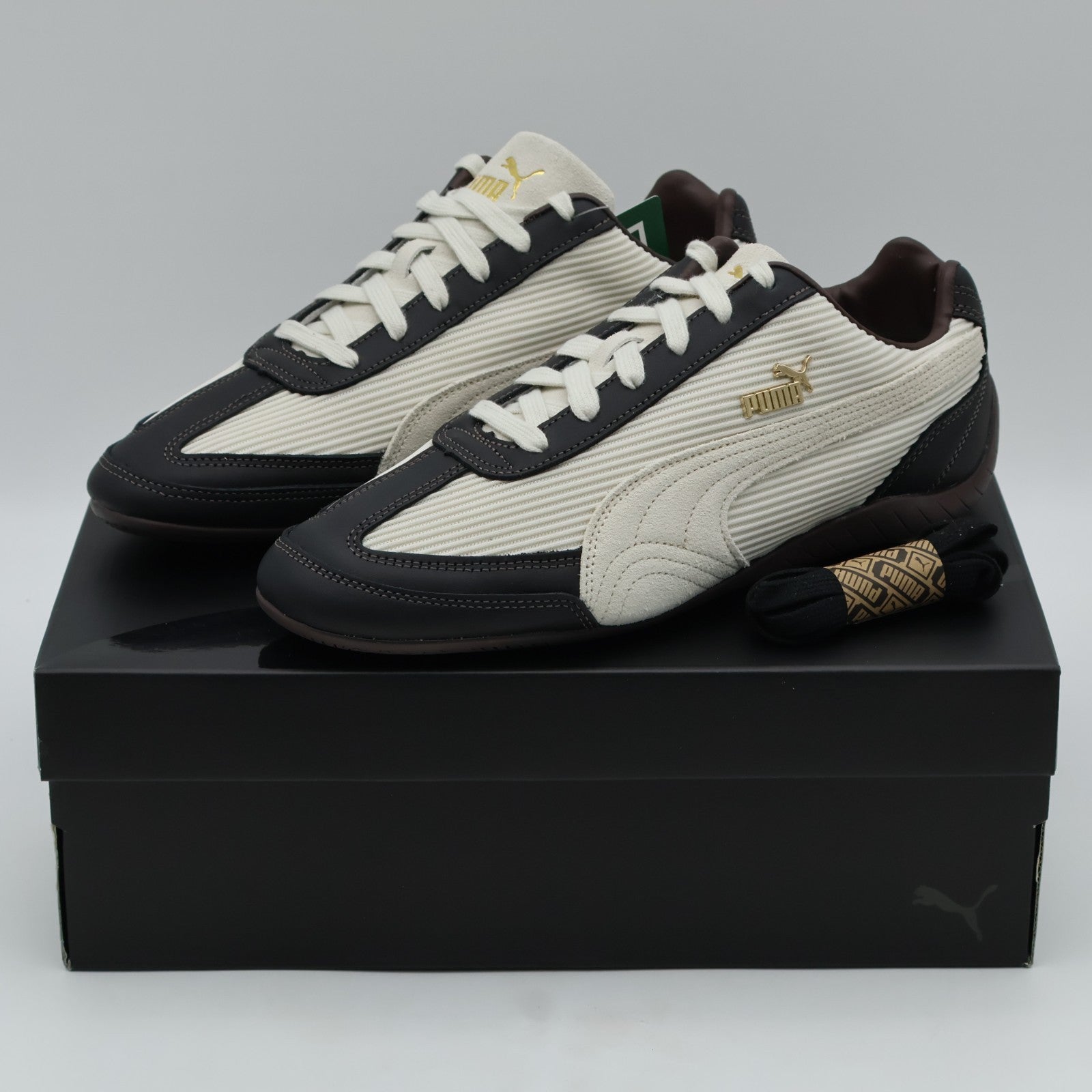 403660-01 Puma Speedcat Textile Puma Black Warm White (Men's)