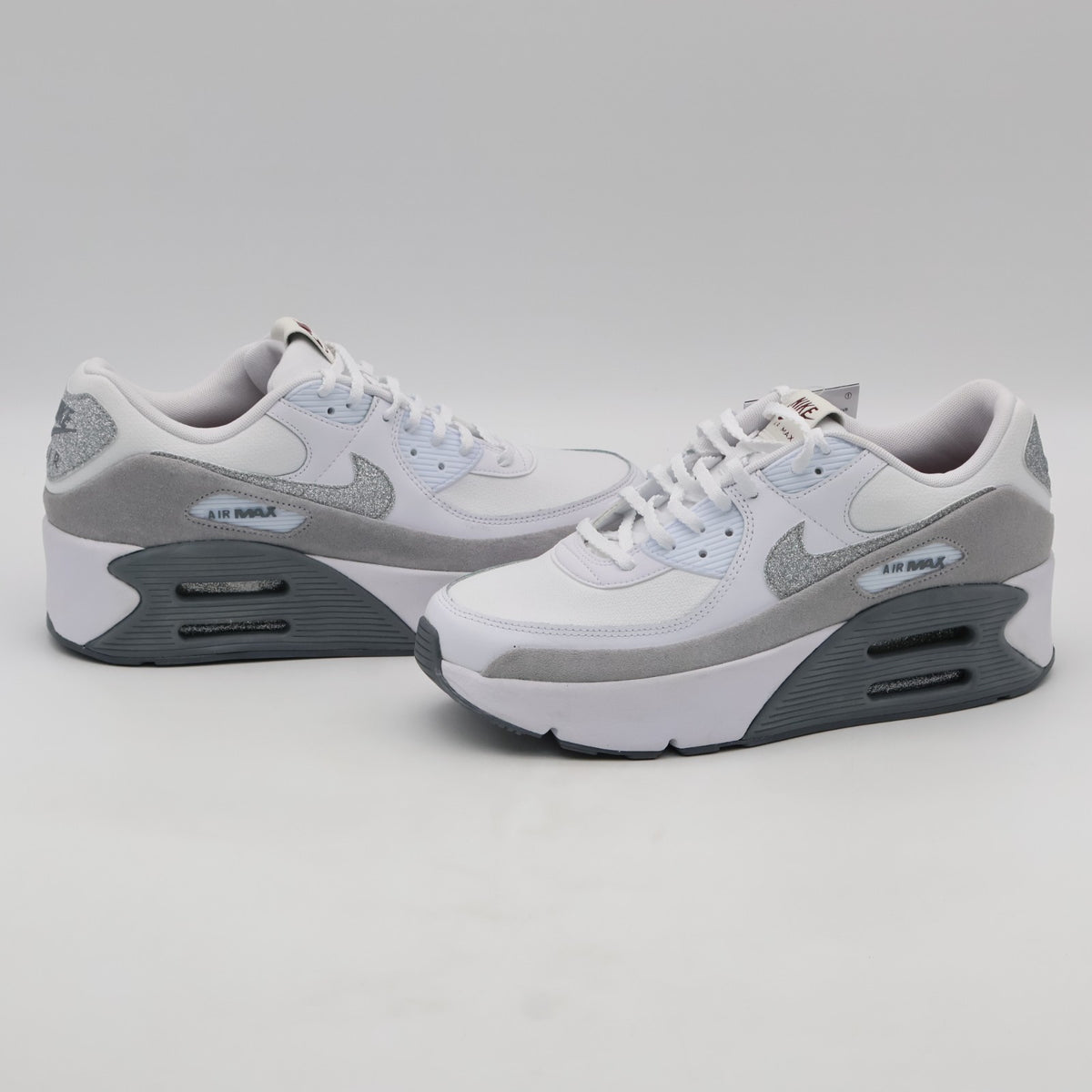 HQ3456-191 Nike Air Max 90 LV8 White Photon Dust Multi Color (Women's)