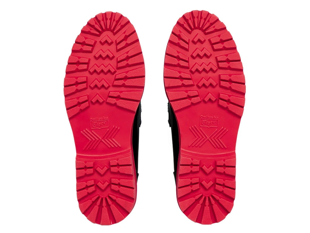 1182A680-002 Onitsuka Tiger Bit Loafer Black Classic Red (Women's)