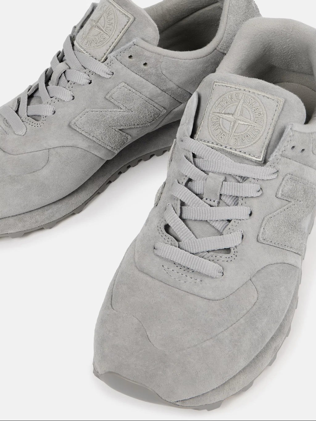 U574BSSG Stone Island New Balance 574 Legacy Ghost Dust Gray (Men's)