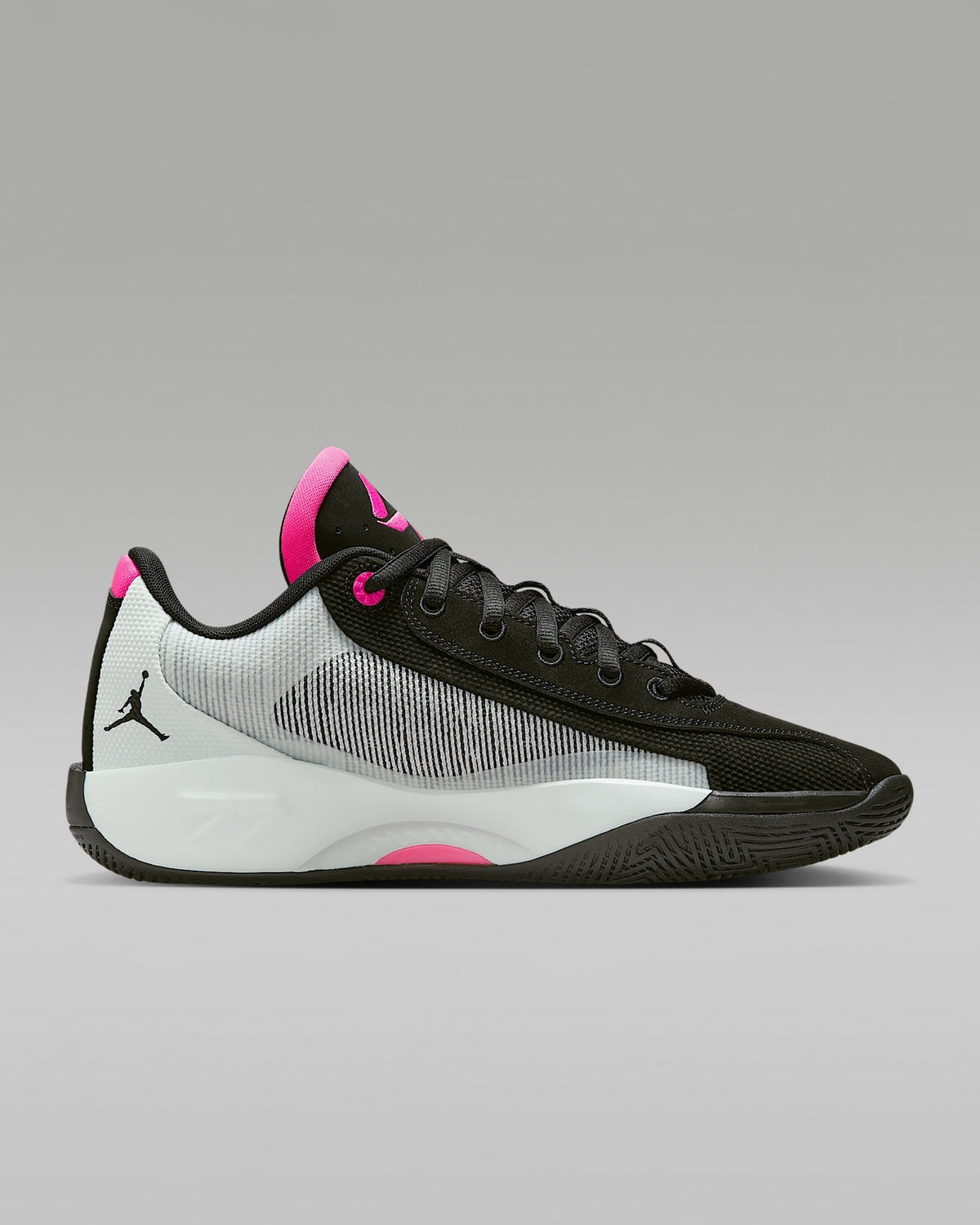 HF0819-001 Luka .77 PF Basketball Shoes Color: Black Barely Green Hyper (Men's)