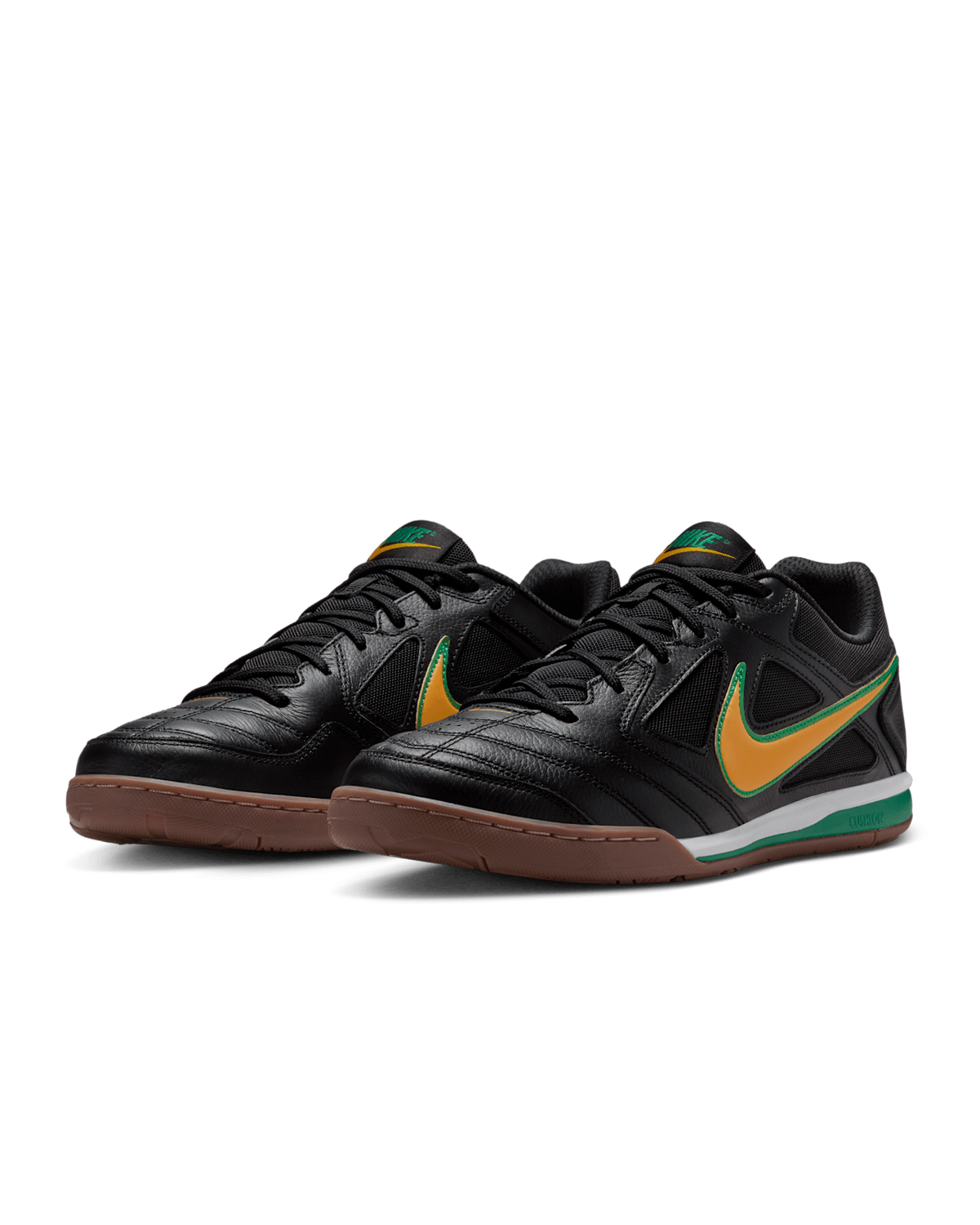 IB8509-001 Nike Gato Black Varsity Maize (Men's)