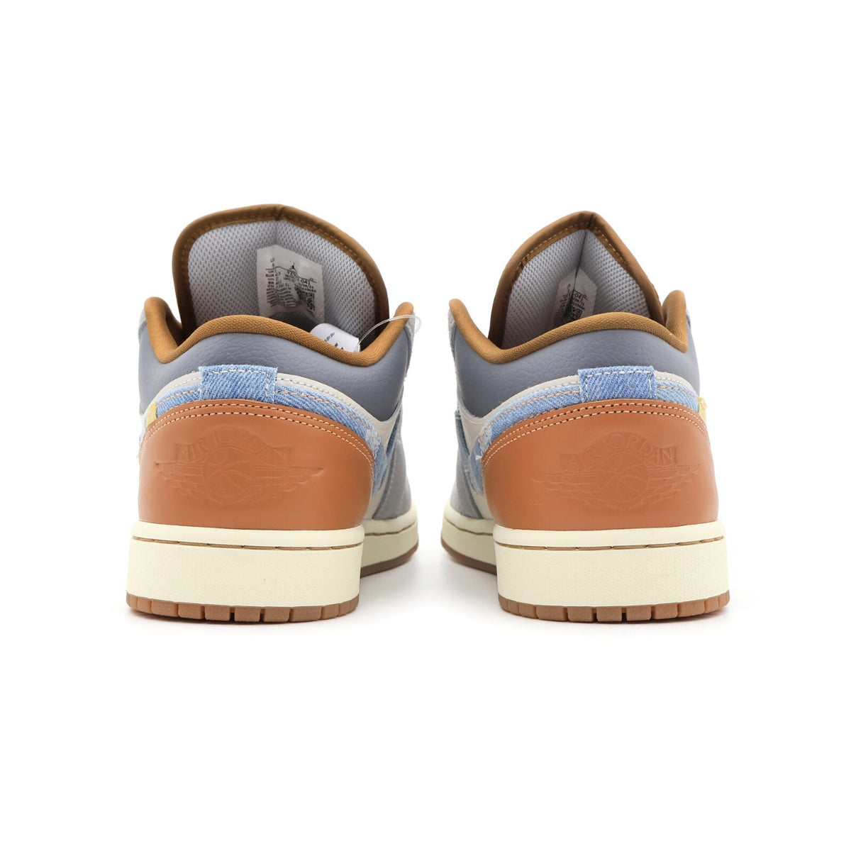 FZ5042-041 Nike Air Jordan 1 Low SE Phantom Amber Brown Star Blue Denim (Men's)
