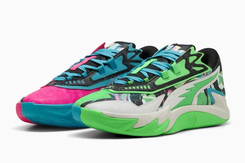 311349-01 NBA 2K Puma Scoot Zeros 2 Bright Aqua Feather Gray (Men's)