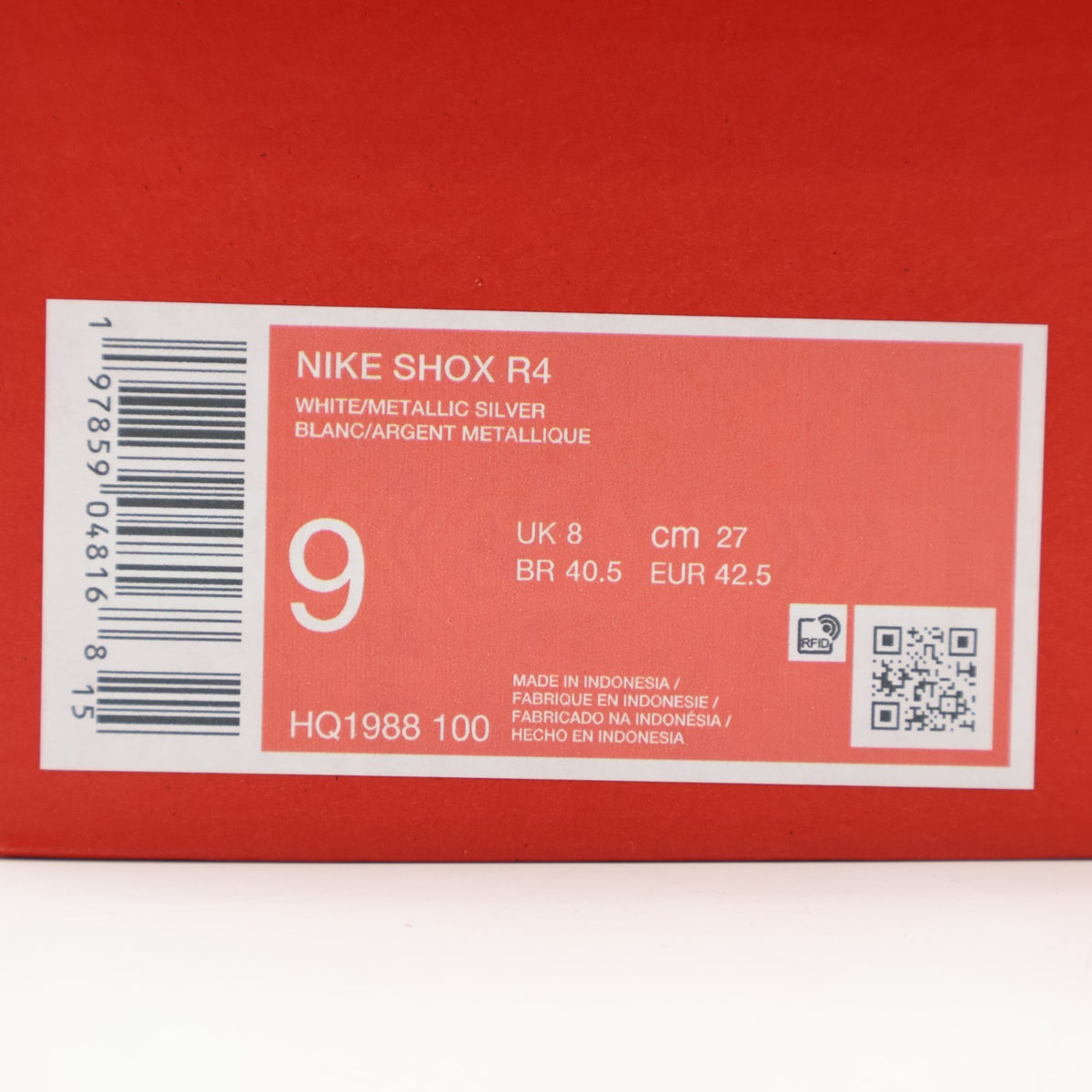 HQ1988-100 Nike Shox R4 Orlando (Men's)
