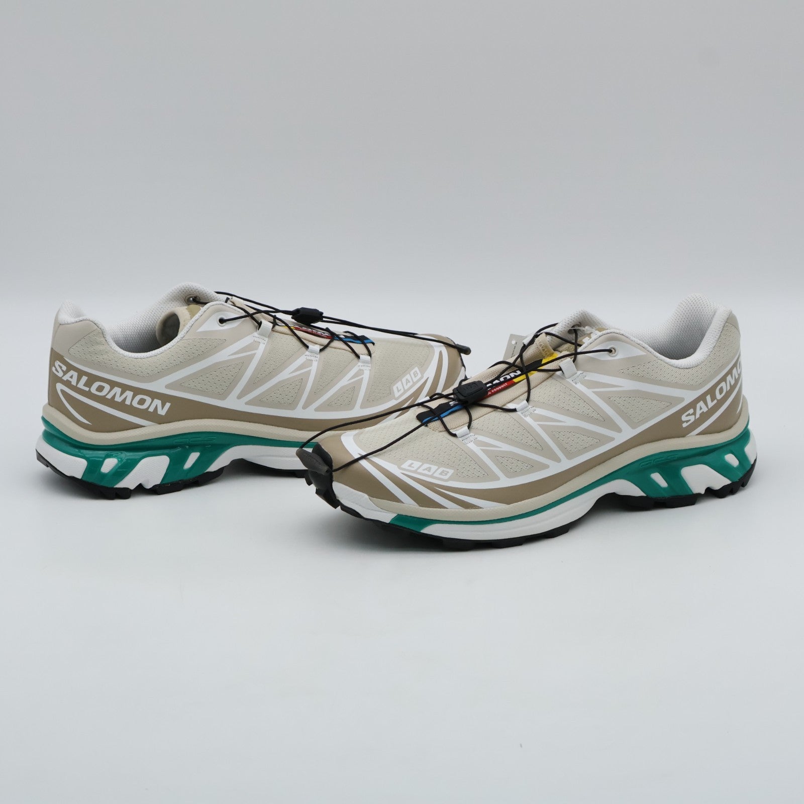 L47864300 Salomon XT-6 Rainy Day Chinchilla Dynasty Green (Men's)