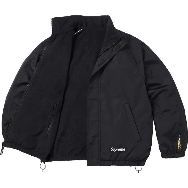 Supreme Polartec Reversible Track Jacket Black