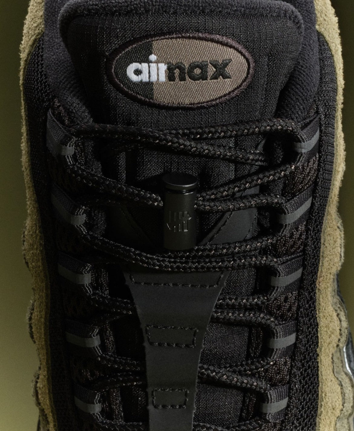 IB4523-200 UNDEFEATED Nike Air Max 95 Medium Olive (Serial Numbered) (Men's)