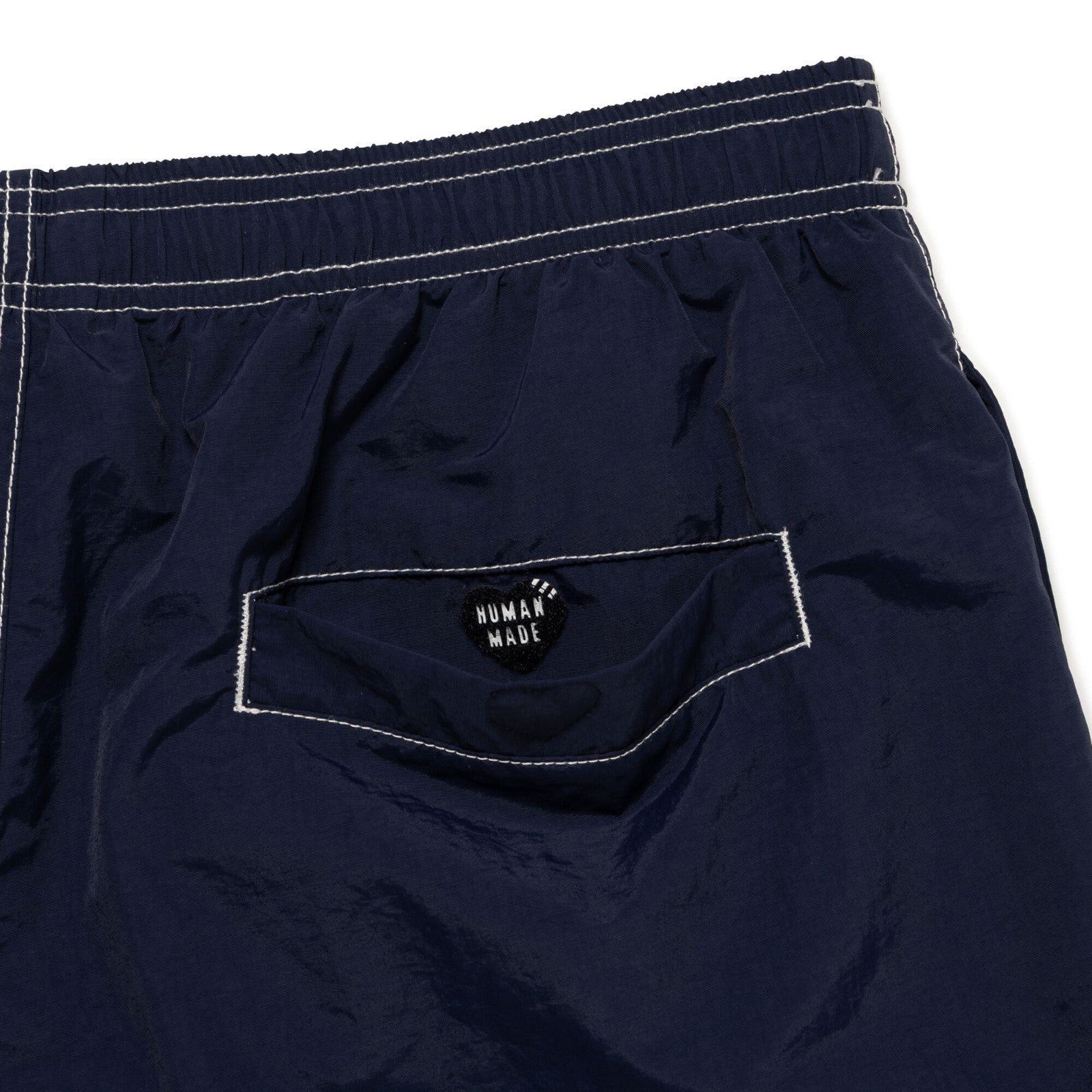 HUMAN MADE Swim Shorts Navy