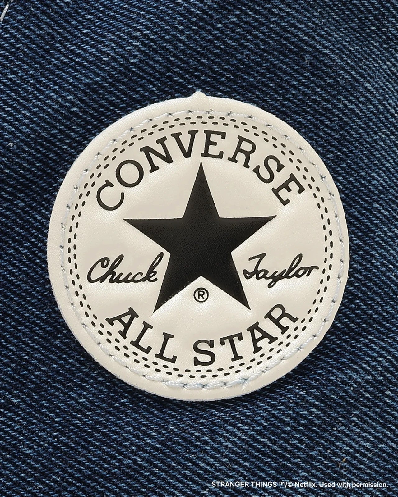 31317330 Stranger Things 5 Converse All Star Aged 87 CZ Hi Blue Black (Men's)