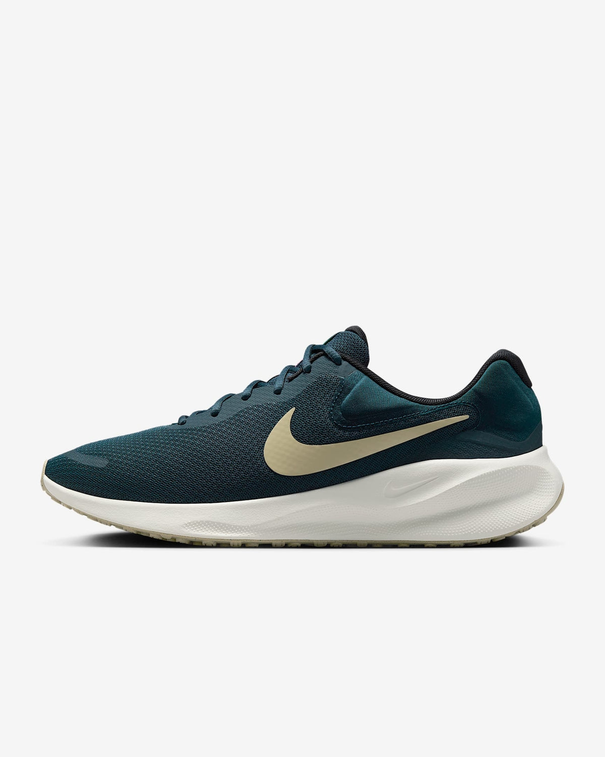 FB2207-407 Nike Revolution 7 Armory Navy Green Strike Hyper Pink Desert (Men's)