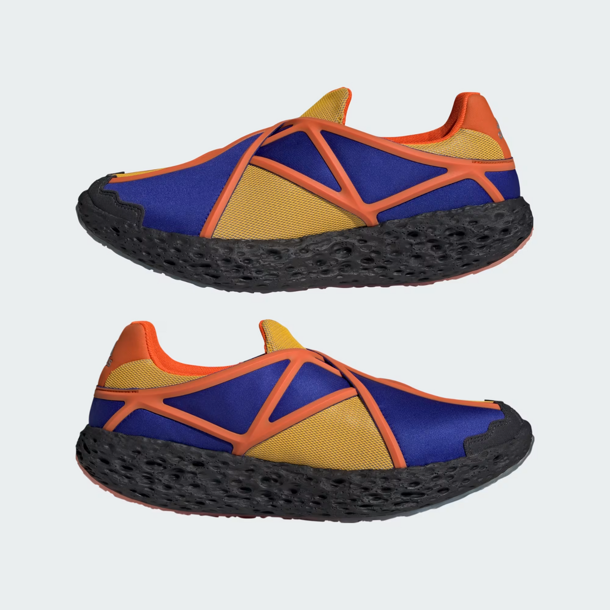JR4279 adidas Zponge Flux Crew Yellow Impact Orange Carbon (Men's)