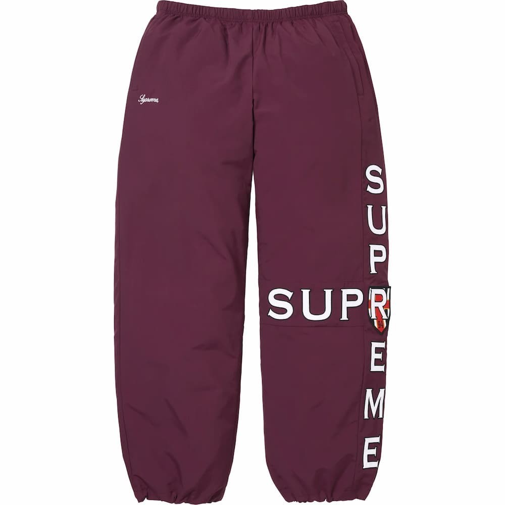 Supreme Cross Track Pant Plum