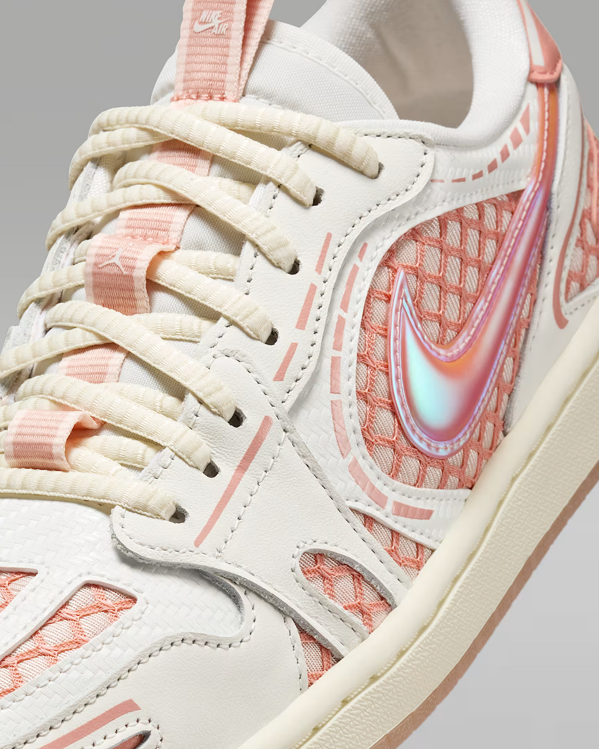 HQ2186-180 Nike Air Jordan 1 Low Method Of Make V3 Sail Coconut Milk (Women's)
