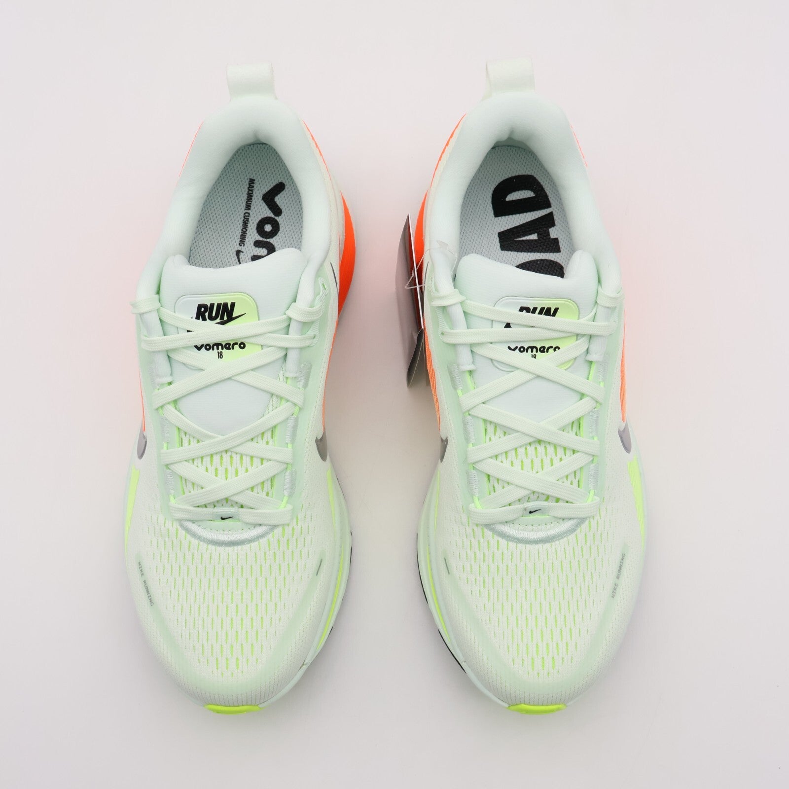 HM6803-300 Nike Vomero 18 Barely Green Hyper Crimson Barely Volt (Men's)