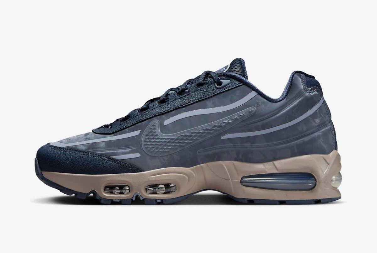 HQ0263-400 Worksout Ã Nike Air Max 95 Big Bubble "Thunder Blue"