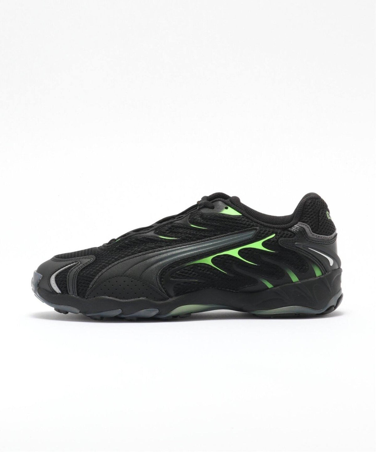 401560-01 Puma Inhale Puma Black Green Glare (Men's)