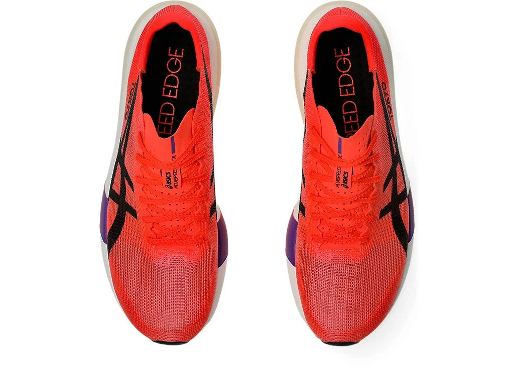 1013A163-600 Asics Metaspeed Edge Tokyo Flash Red Black (Men's)