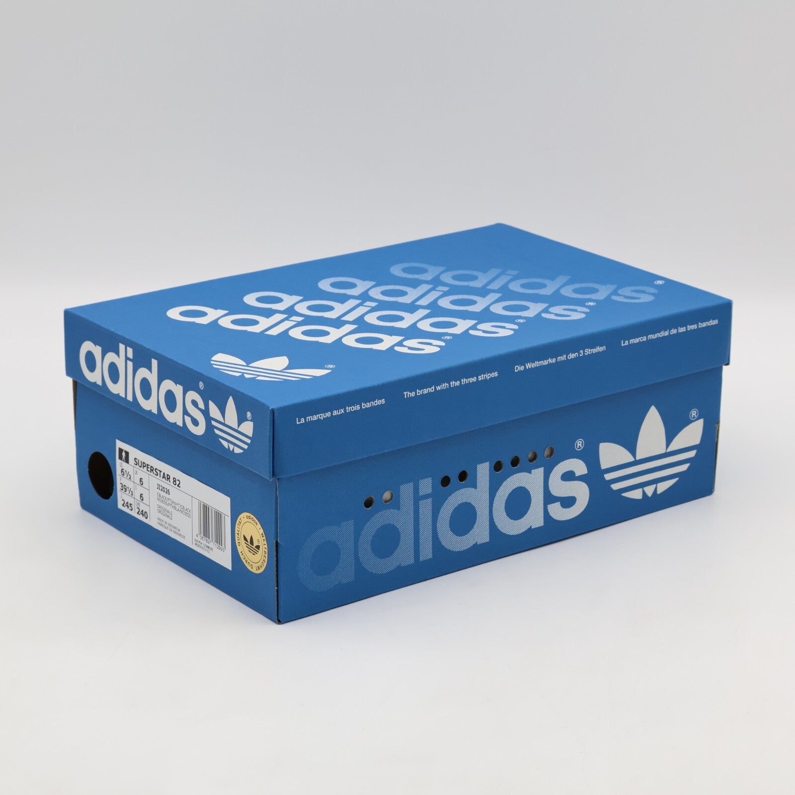 JI2026 adidas Originals Superstar 82 Core Black Footwear White (Men's)