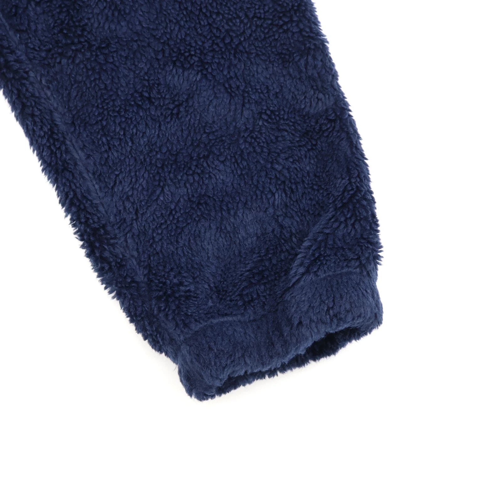 Supreme Shoulder Logo Fleece Jacket Navy