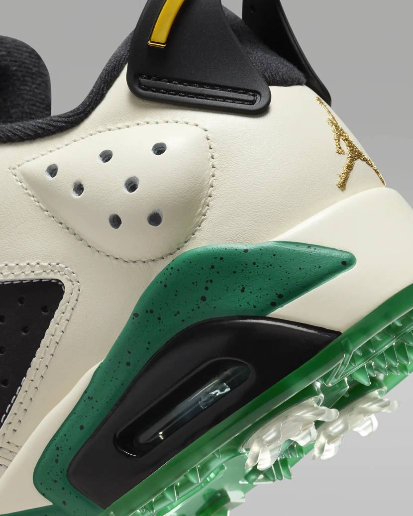 FJ0848-100 Eastside Golf Nike Air Jordan 6 Low Golf White Malachite 1961 (Men's)