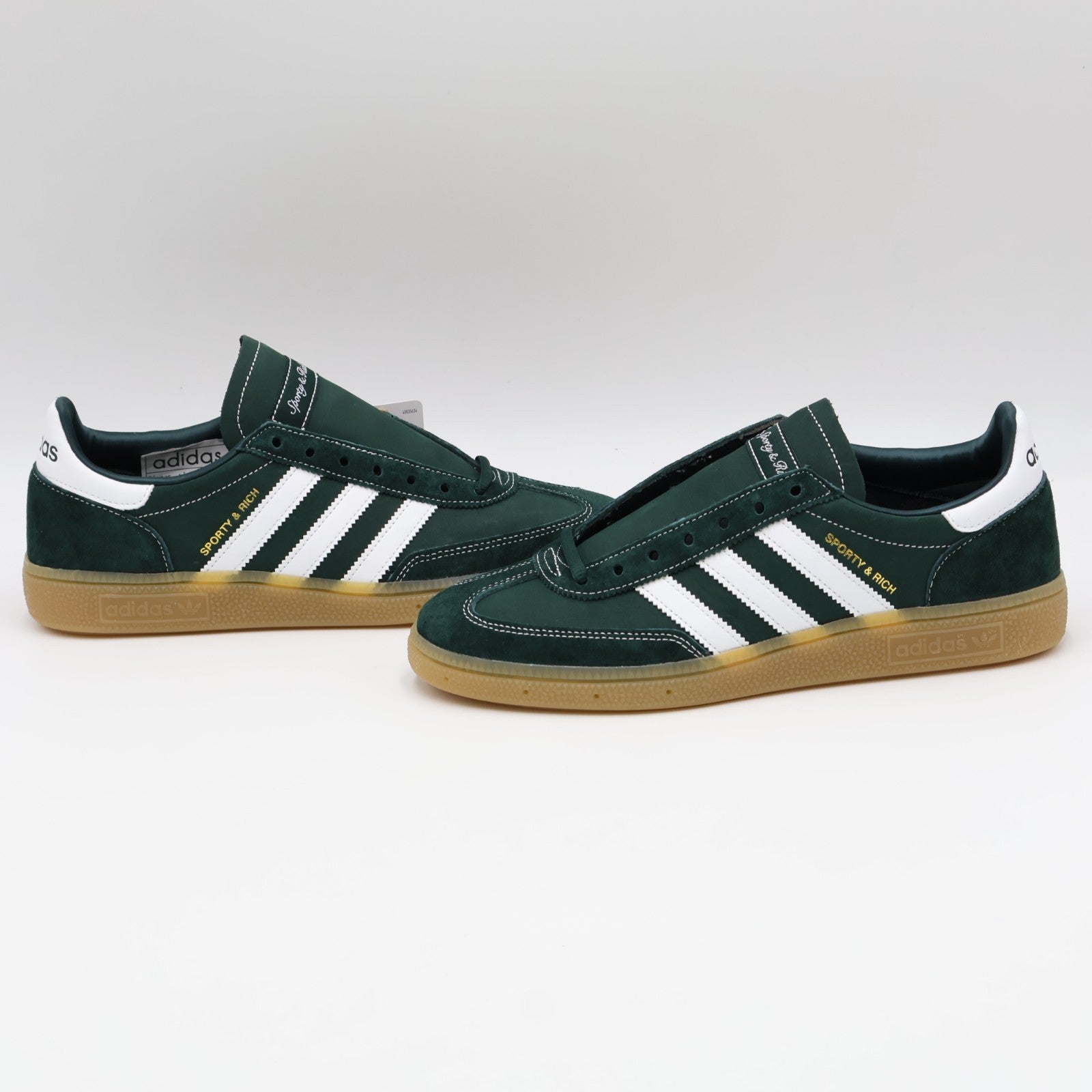 JP7067 Sporty Rich adidas Originals Handball Spezial Dark Green (Men's)