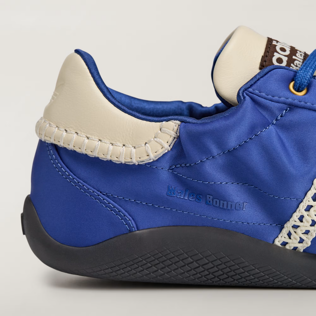 JR1774 Wales Bonner adidas Originals Karintha Low Satin Blue (Men's)
