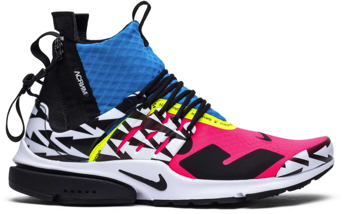 AH7832-600 ACRONYM Ã Nike Air Presto Mid "Hyper Pink" (Men's)