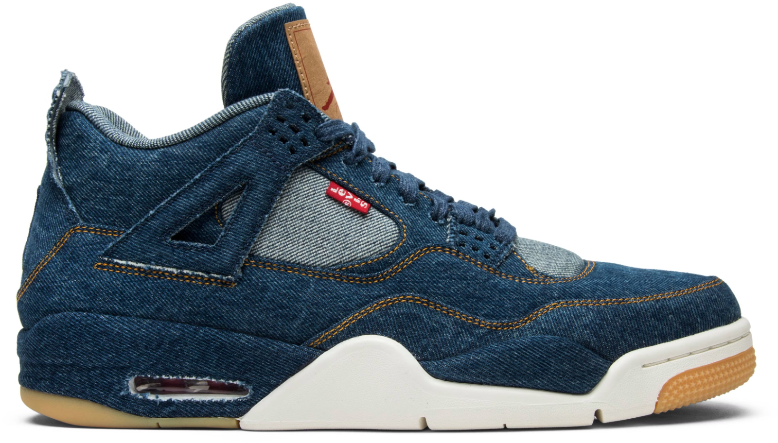 AO2571-401 Nike Ã Levi's Air Jordan 4 "Denim" (LEVIS Tab) (Men's)