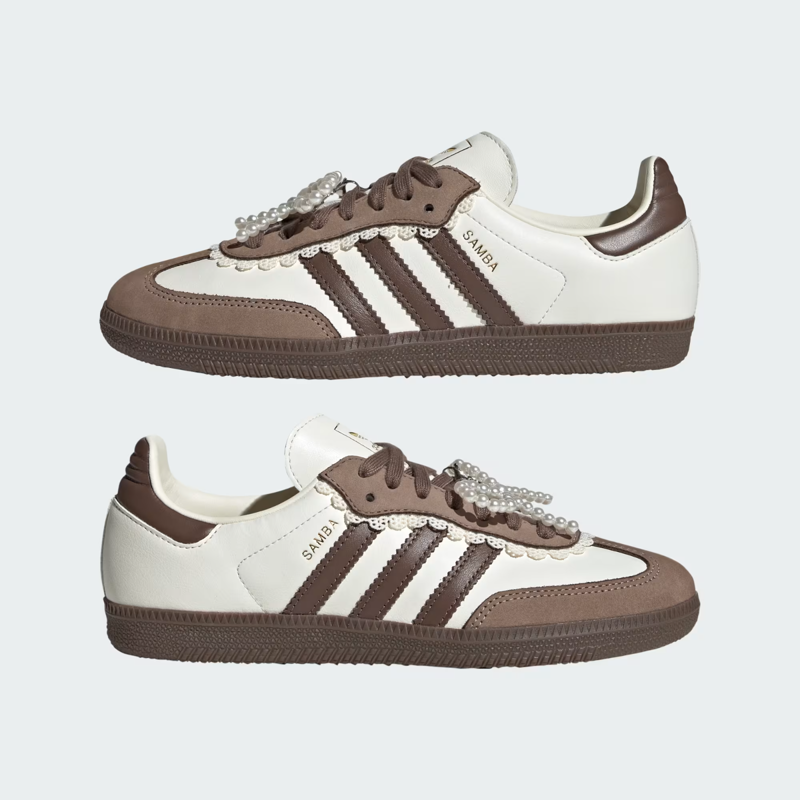 KZ8359 adidas Samba OG "Off White/Earth Strata" (Women's)