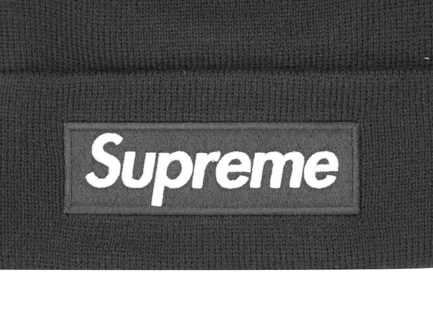 Supreme New Era Box Logo Beanie Black 23FW