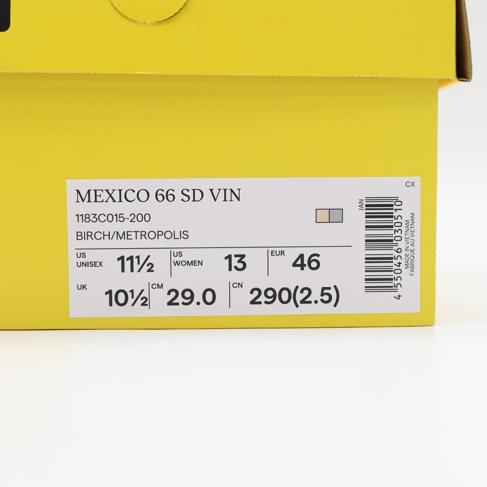 1183C015-200 Onitsuka Tiger Mexico 66 SD Birch Metropolis (Men's)