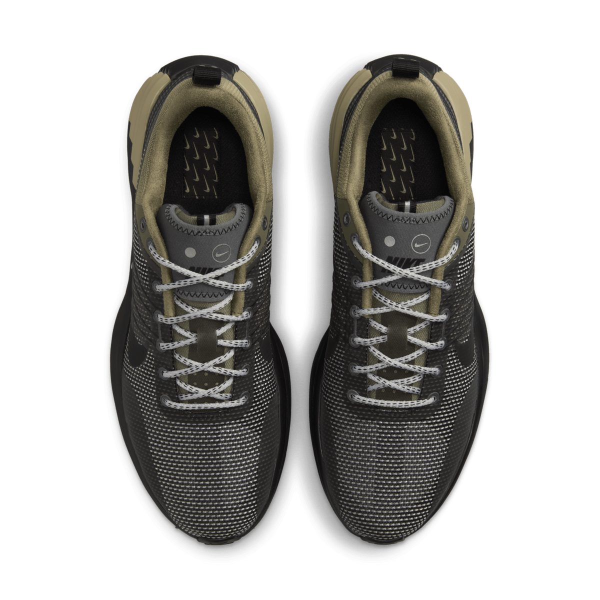 FZ8116-201 Nike Lunar Roam Black and Medium Olive (Men's)