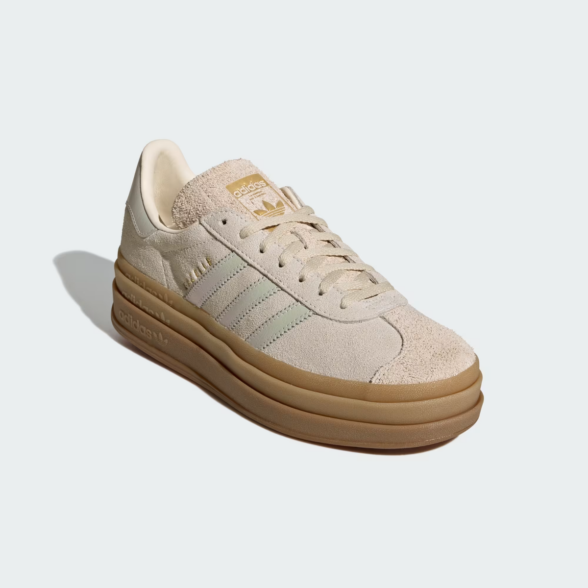 IH6782 adidas Gazelle Bold Grey One Cream White (SNIDEL Japan) (Women's)