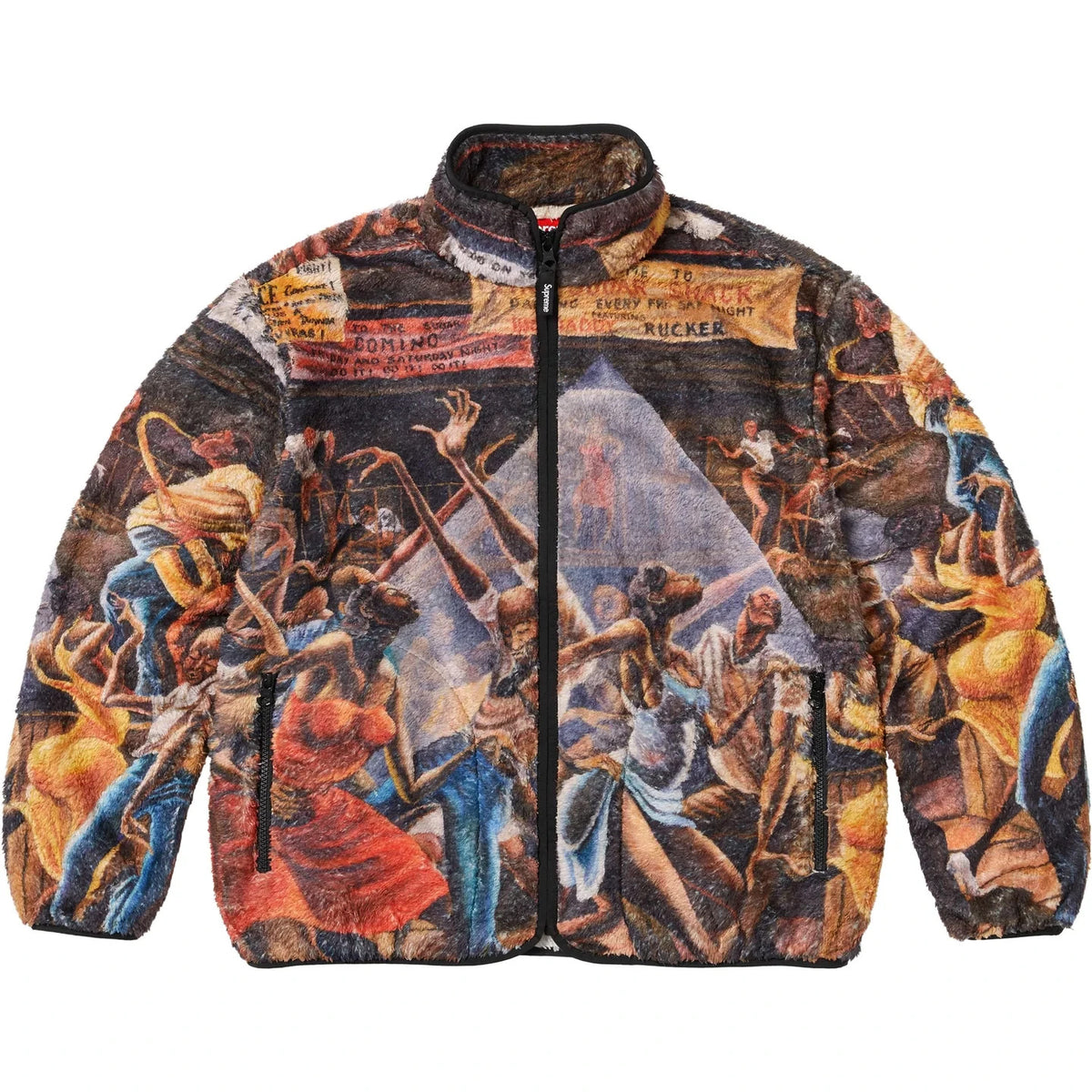582697 Supreme Ernie Barnes Fleece Jacket Multi