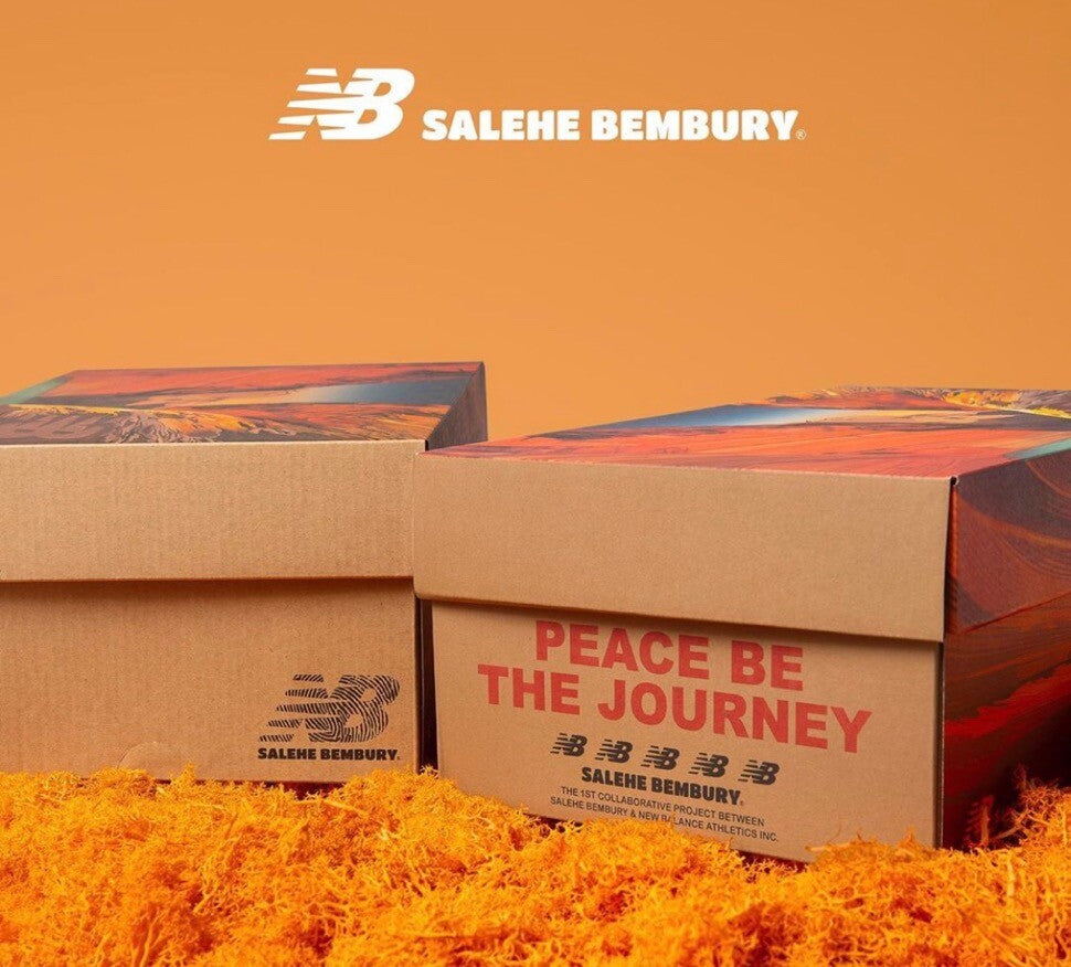 ML2002R1 Salehe Bembury Ã New Balance 2002R Desert Gold Orange Red