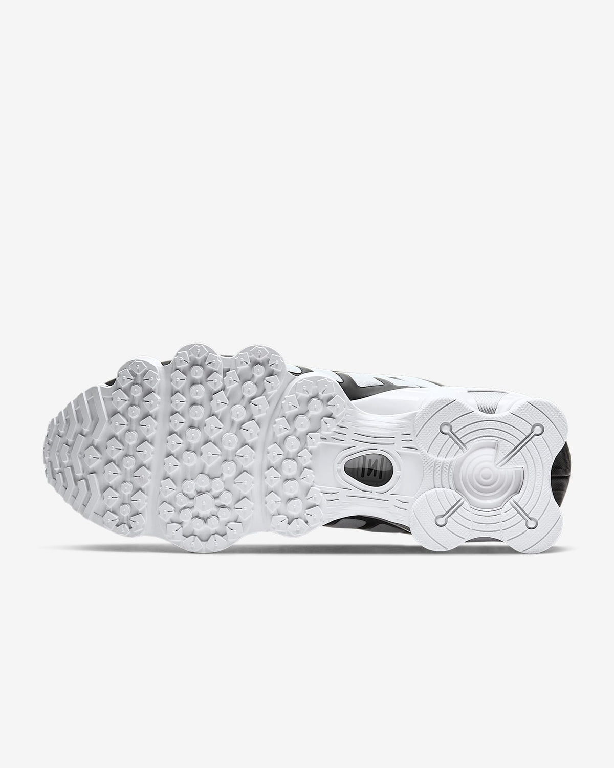 AV3595-102 Nike Shox TL White Metallic Platinum Black (Men's)