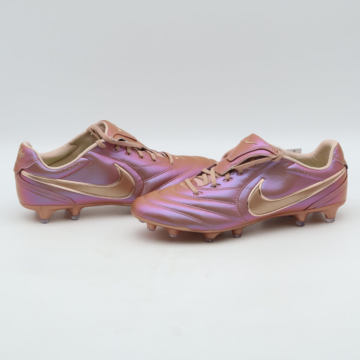 IO9607-960 Nike Tiempo Ligera Pro LE Cleats Metallic Red Bronze (Men's)