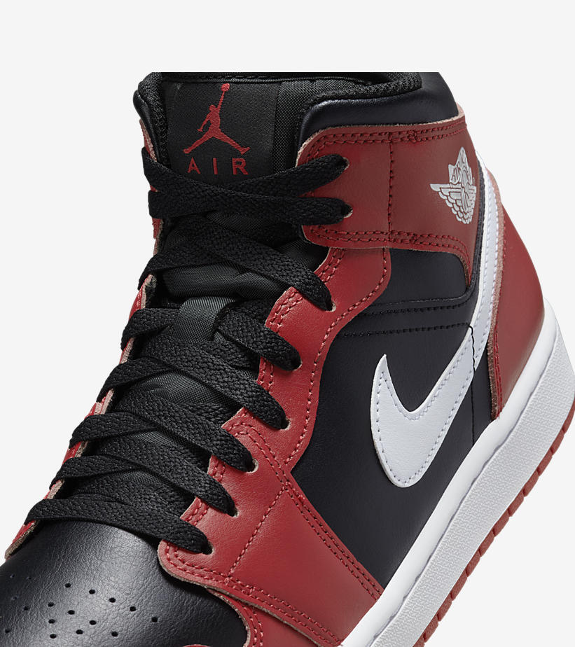 DQ8426-061 Nike Air Jordan 1 Mid Gym Red Black (Men's)