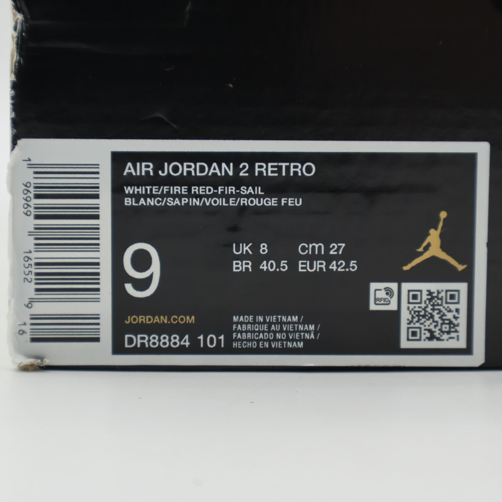 DR8884-101 Nike Air Jordan 2 Retro Origins (Men's)