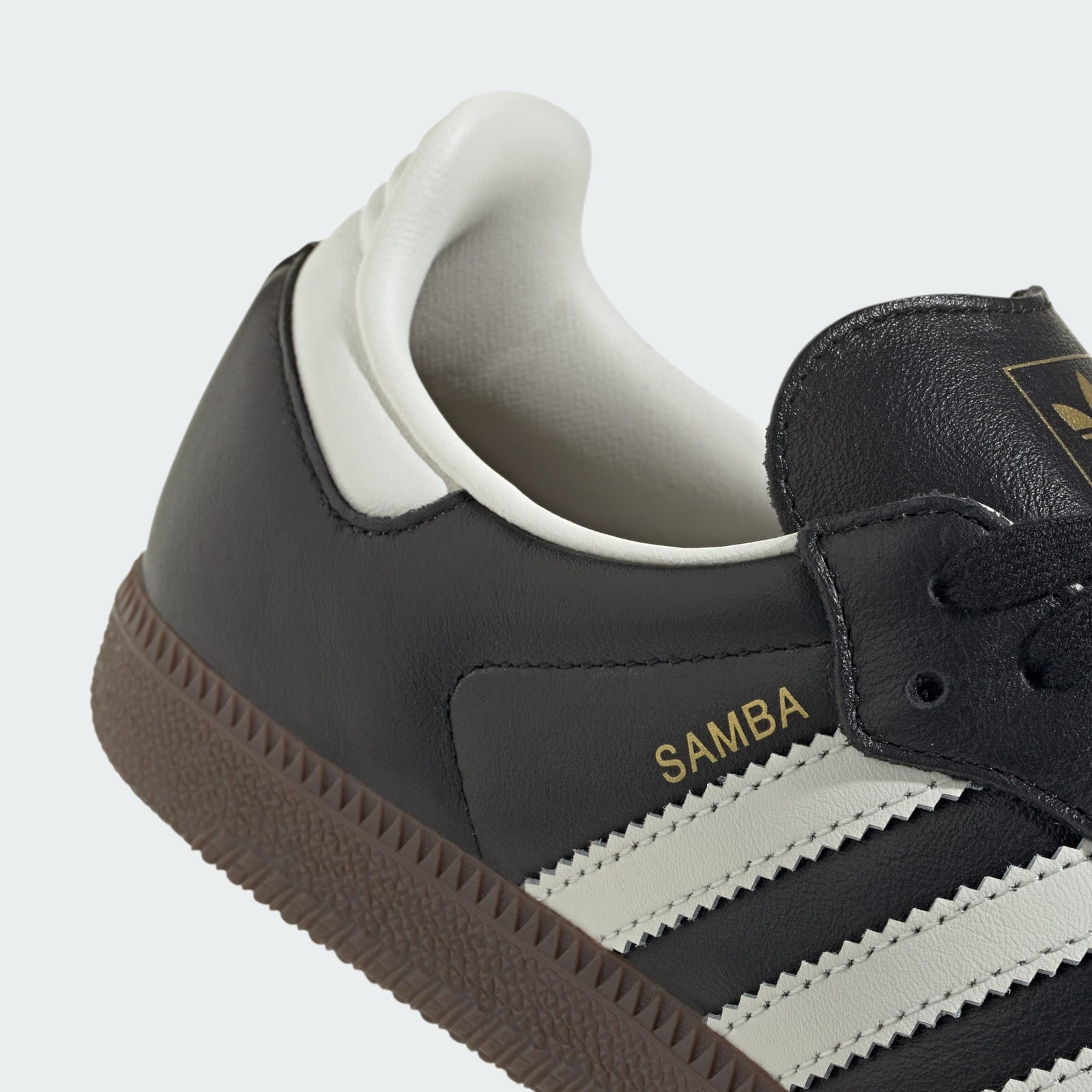 JR8165 adidas Originals Samba OG Core Black Off White Gold Metallic (Women's)