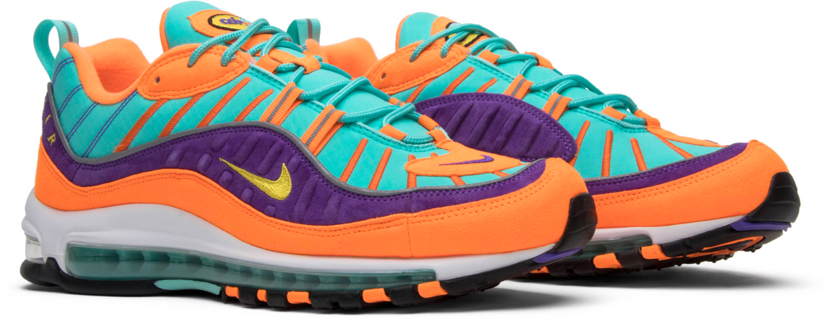 924462-800 Nike Air Max 98 QS "Cone/Tour Yellow" (Men's)