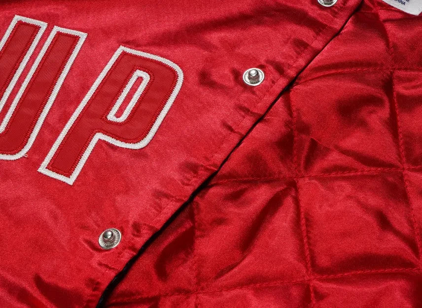 Supreme x Champion Satin Varsity Jacket "Multicolor"