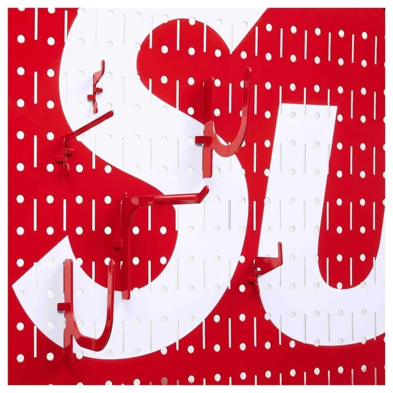 Supreme x Wall Control Pegboard Panel (Set of 2) Red