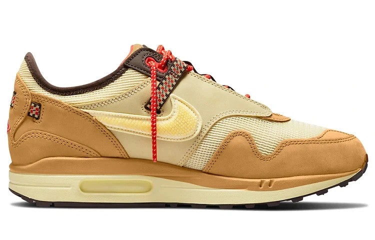 DO9392-701 Travis Scott Ã Nike Air Max 1 "Wheat"