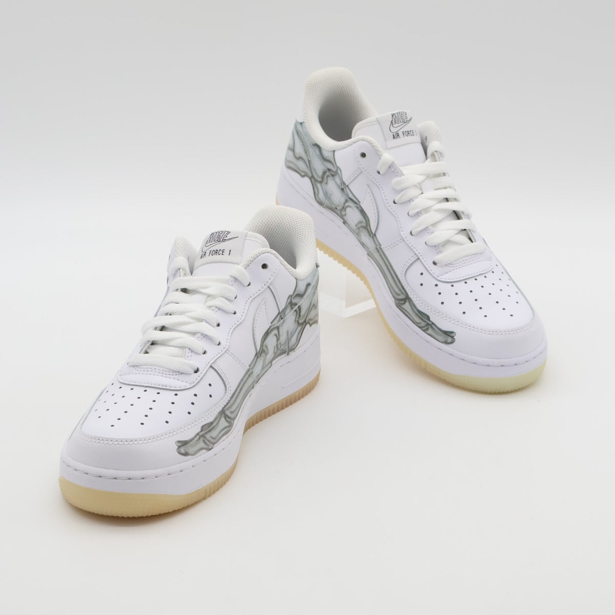 BQ7541-100 Nike Air Force 1 Low White Skeleton (Men's)