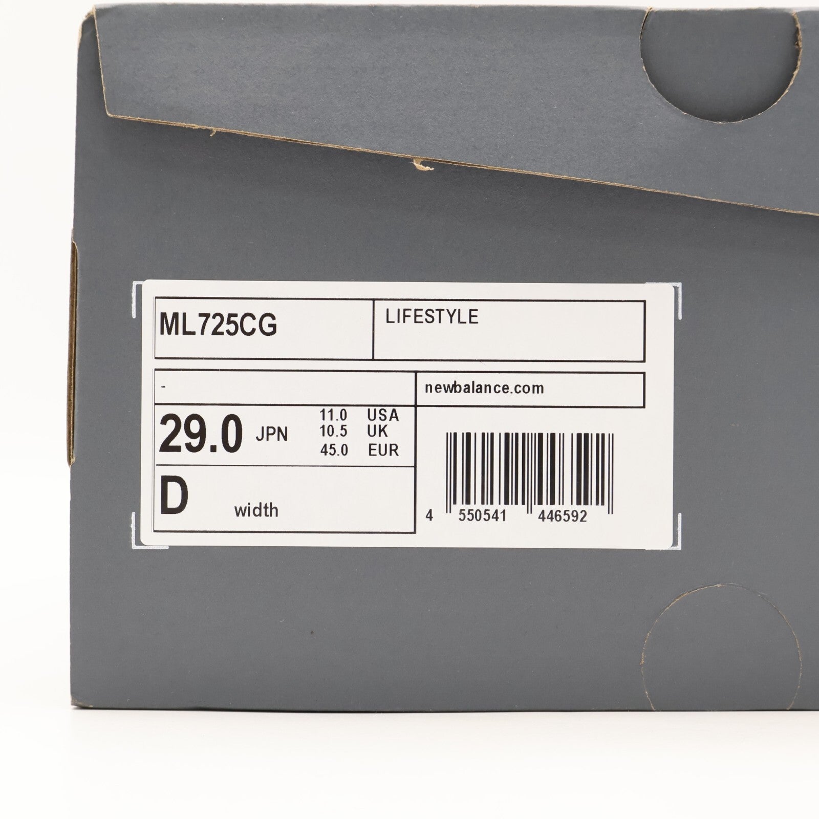 ML725CG New Balance 725 White Black (Men's)
