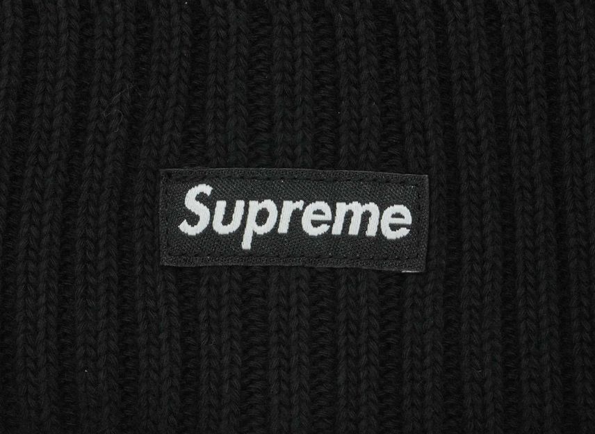 Supreme Overdyed Beanie Black (24SS)
