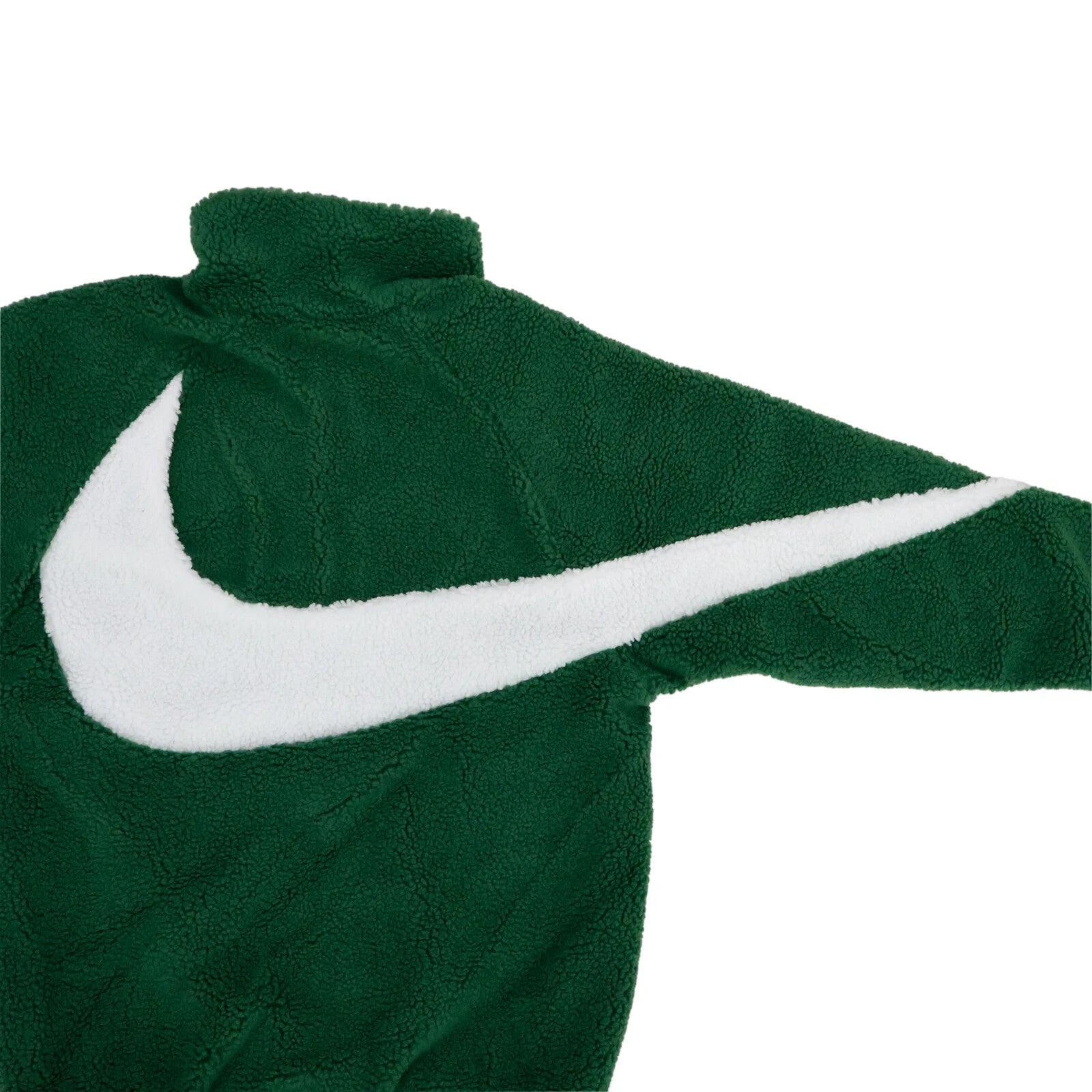 Nike Big Swoosh Reversible Boa Jacket "Gorge Green"