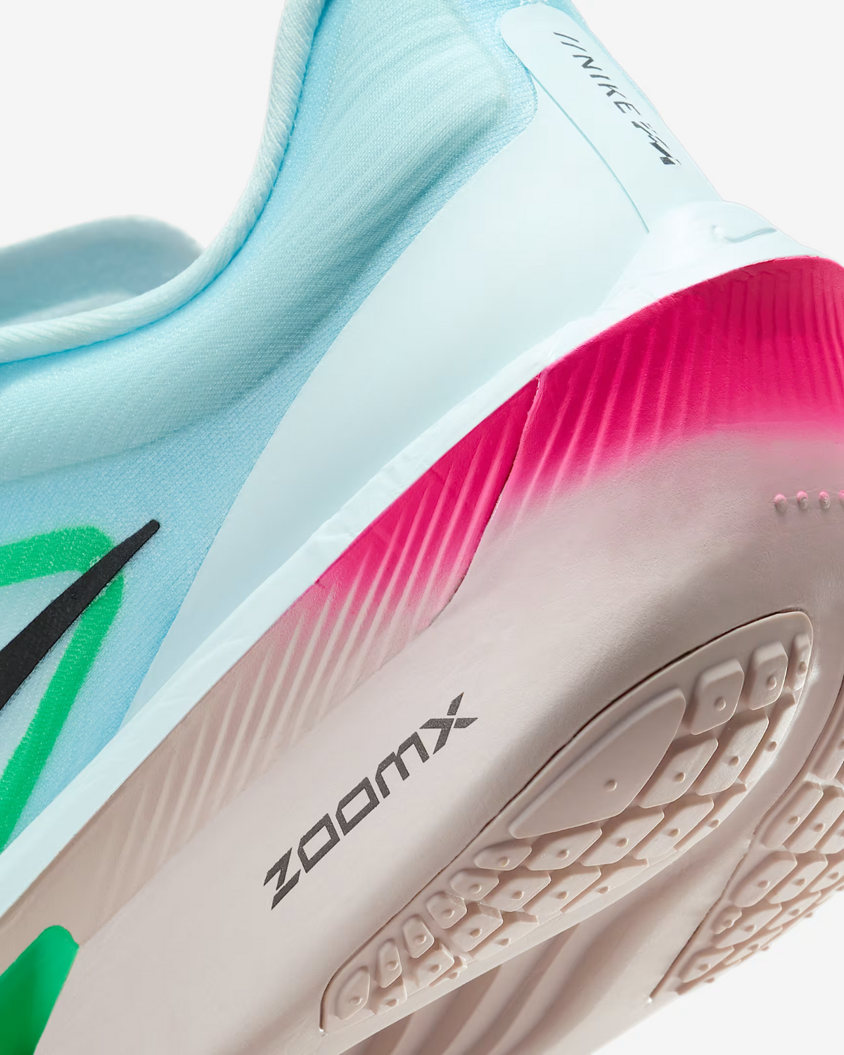 FN8454-402 Nike Zoom Fly 6 Glacier Ice Hyper Pink Green Shock Black (Men's)
